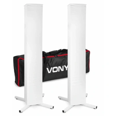 Afbeelding van Vonyx DJP165 set van 2x luidspreker standaard / lichtstatief met