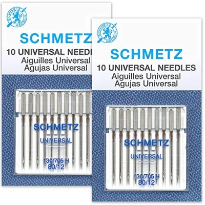 Afbeelding van Schmetz Universele Naaimachine Naalden Maat 80/12 2 Kaarten 20