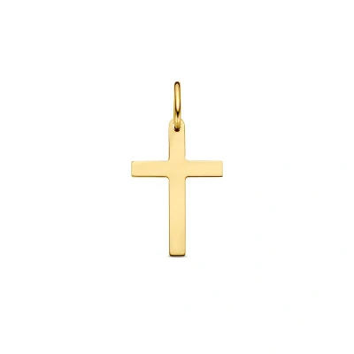 Afbeelding van 14K geelgoud hanger kruis 4031147
