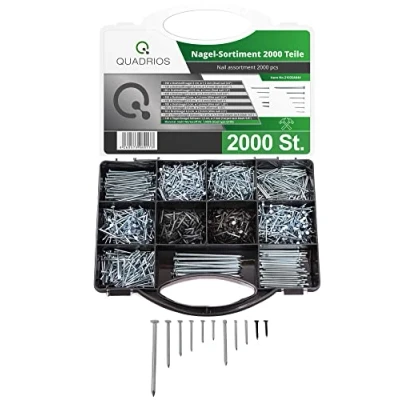 Afbeelding van Quadrios 2103SA044 Assortiment nagels Inhoud 2000 stuk(s)