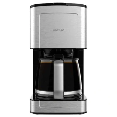 Afbeelding van Cecotec Koffiezetapparaat Drip Coffee 56 Heat. 800W Vermogen, Capaciteit 1,3L voor 12 Kopjes, Afwerking in Roestvrij Staal, Antidruppel Tuit, Permanente of Papieren Filter, Automatische Uitschakeling