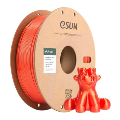Afbeelding van eSUN Silk PLA Filament 1,75 mm, Zijdeachtig Glanzend 3D Printer PLA, Maatnauwkeurigheid+/ 0,05 1kg spoel (2,2 LBS) Printing voor Printers,Zijde Jacinth