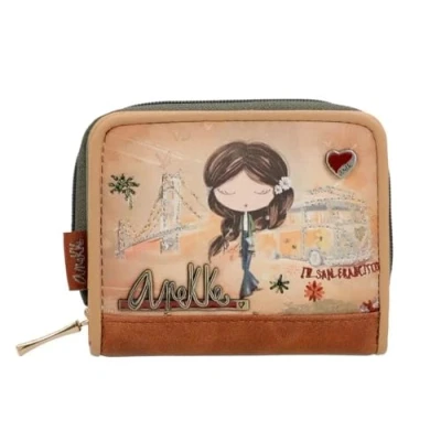 Afbeelding van Anekke Peace &amp; LOVE Portemonnee, Dames, Maat: One Size, Mehrfarbig