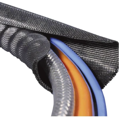 Afbeelding van HellermannTyton 170 01014 Twist In 19 Gevlochten slang Zwart Polyester 16 tot mm 2 m