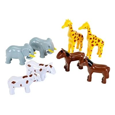 Afbeelding van Theo Klein Funny Puzzle Magnetische puzzel 8 dieren