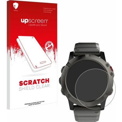 Afbeelding van upscreen Screenprotector voor Garmin Fenix 5X (51 mm) Folie Beschermfolie transparant