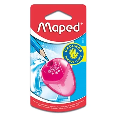 Afbeelding van Maped Potloodslijper I gloo Voor Linkshandigen, Op Blister Slijper