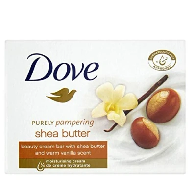 Afbeelding van Dove Purely Pampering zeep Shea Butter, verpakking van 6 stuks, 100 g