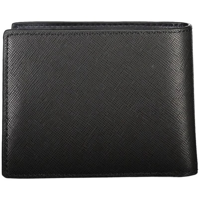 Afbeelding van Tommy Hilfiger Saffiano MINI Wallet Portemonnee, Heren, Maat: One Size, Black