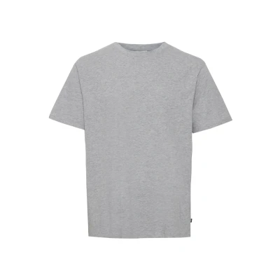 Afbeelding van Solid Cadel Tshirt basic, Heren, Maat: 3XL, Light grey melange