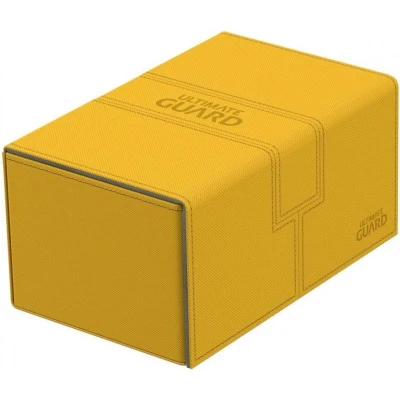 Afbeelding van Ultimate Guard UGD010652 Nein Twin Flip&#039;n&#039;Tray Deck Case 160+ Standard Size Xenoskin Amber, spel