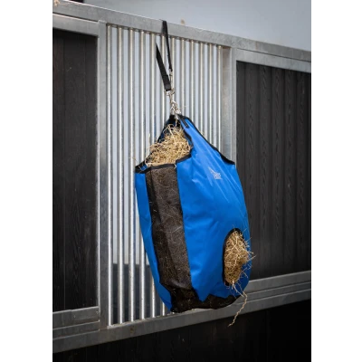 Afbeelding van Harry&#039;s Horse Hooizak met gaas inzet One Size Blauw