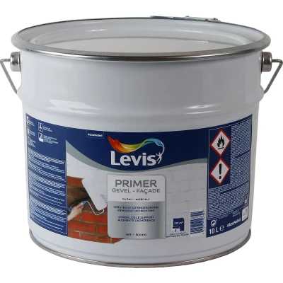 Afbeelding van Levis Primer Façade 10l Wit