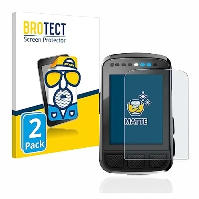 Afbeelding van BROTECT (2 Stuks) Antireflecterende Beschermfolie voor Wahoo Elemnt Bolt V2 GPS Anti Glare Screen Protector, Mat, Ontspiegelend