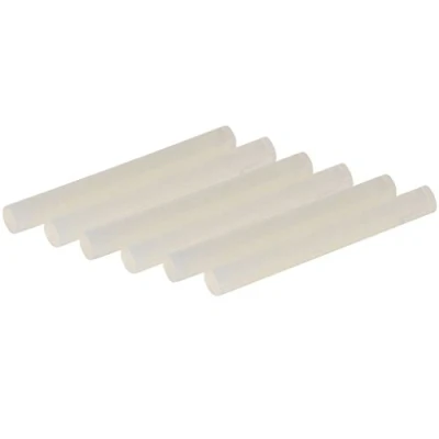 Afbeelding van FERM GGA1003 Lijmpatronen 6 stuks Afmetingen: 7x150mm Universeel voor elektrisch lijmpistool Zeer geschikt GGM1003 acculijmpistool Smeltlijm Lijmsticks Lijmstaven