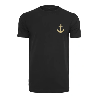 Afbeelding van Mister Tee Captain Tshirt print, Heren, Maat: XS, Black