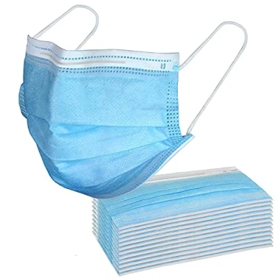 Afbeelding van SYMTEX 50 stuks mondbeschermingsmaskers OP maskers 3 laags mondbescherming gezichtsmasker wegwerpmasker mond en neusbescherming