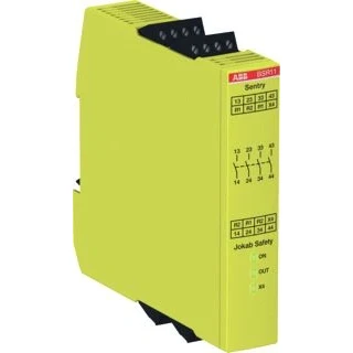 Afbeelding van Abb veiligheids uitbreidings relais 4 no output 24 vdc voedingsspanning 2tla010040r0200