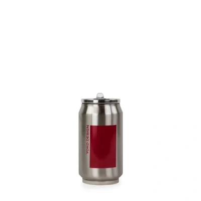 Afbeelding van Yoko Design Isotherm blik 280 ml Duo kleur rood