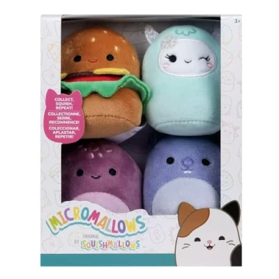Afbeelding van Micromallows 4 Pack Tudor, Yollie, Javari, Carl