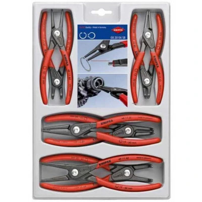 Afbeelding van Knipex Borgveertangen set type 48 + 49 8 delig 00 20 04 SB 002004SB