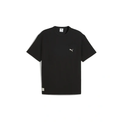 Afbeelding van Puma Class Relaxed Pinnacle TEE Tshirt basic, Heren, Maat: XL, Black