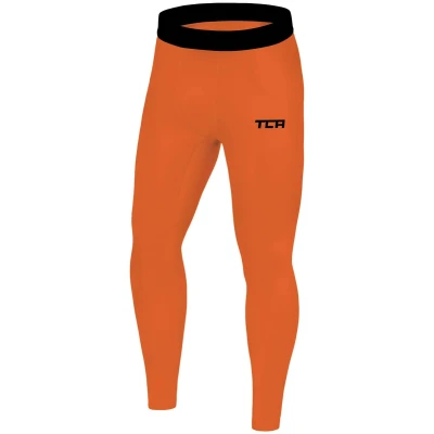 Afbeelding van TCA Men&#039;s SuperThermal Compression Armour Base Layer Thermal Under Tights Orange, X Large