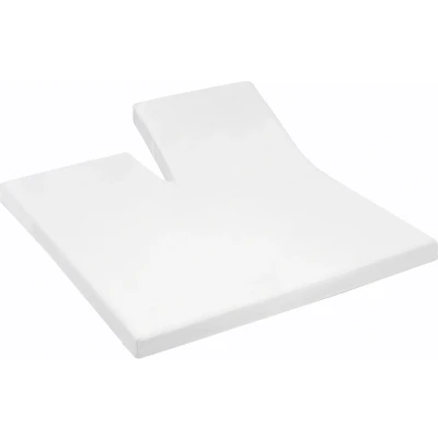 Afbeelding van Cinderella Premium Molton Single Split Topper Tot 15 cm matrashoogte 180x200 Wit