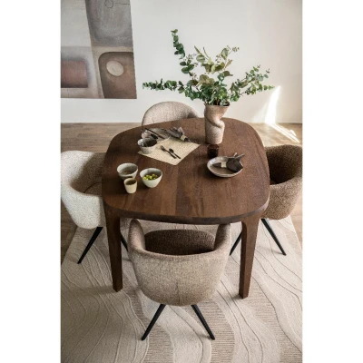 Afbeelding van Eleonora Eettafel Taylor 140x120 cm
