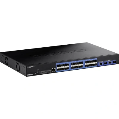 Afbeelding van TRENDnet 28 Port Layer 2 Managed SFP Switch with 10G SFP+ Ports, TL2 F70284