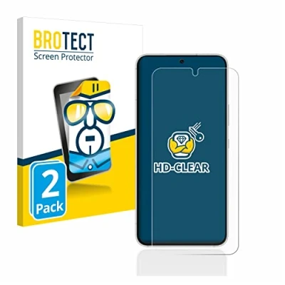 Afbeelding van BROTECT Screenprotector voor Samsung Galaxy S22 5G Folie Beschermfolie transparant (2 Stuks)