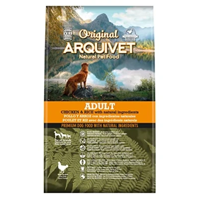 Afbeelding van Arquivet Origineel volwassen voer voor honden, 3 kg, kip en rijst, niet te gebruiken, 1 stuk (1 stuk)