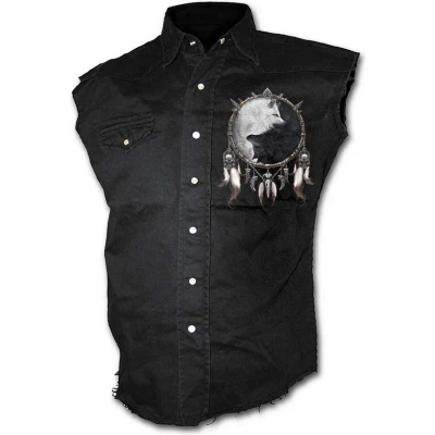 Afbeelding van Spiral WOLF CHI Mouwloos werkshirt L Zwart