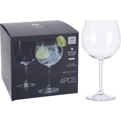 Afbeelding van Gin Tonic glas 620ml 4 stuks