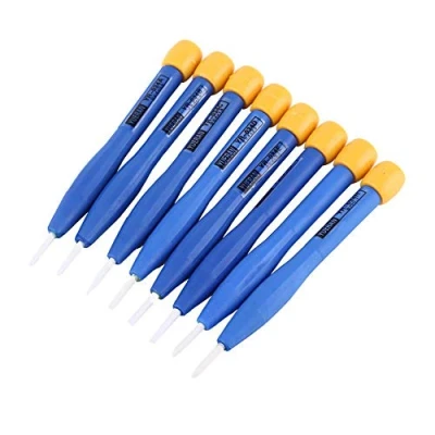 Afbeelding van Fydun Schroevendraaier, 8 delige frequentie, instelschroevendraaier, antistatische kunststof, keramiek, set handgereedschap voor verschillende inducties, semi variabele condensatoren
