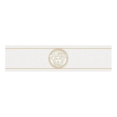 Afbeelding van GRIEKSE BEHANGRAND Versace goud metallic wit A.S. Création Only Borders