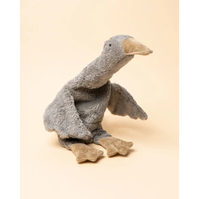 Afbeelding van Senger Warmte knuffel gans klein grijs