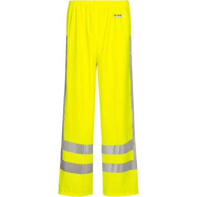Afbeelding van Lyngsøe Rainwear RWS refelectietape regenbroek fluor geel XXL