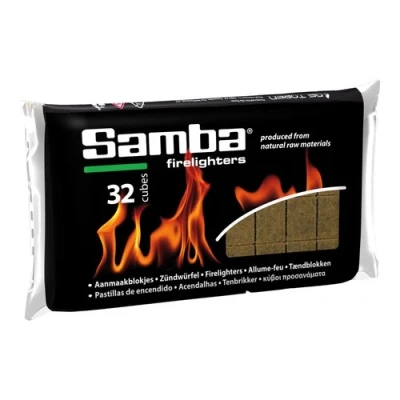 Afbeelding van Samba Aanmaakblokjes Bruin 32 Stuks