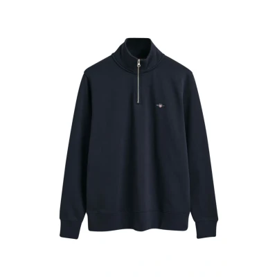 Afbeelding van Trui GANT Men Shield Half Zip Sweat Evening Blue S
