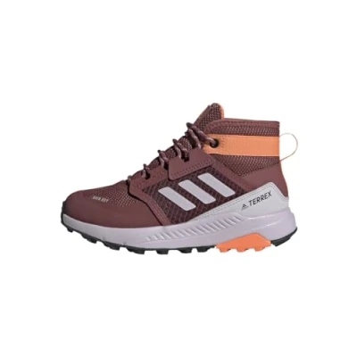 Afbeelding van Adidas Terrex Trailmaker MID RAIN.RDY Hiking Shoes Unisex Outdoorschoenen voor kinderen, Maat: 38 2/3, Quiet crimson/silver dawn/amber tint