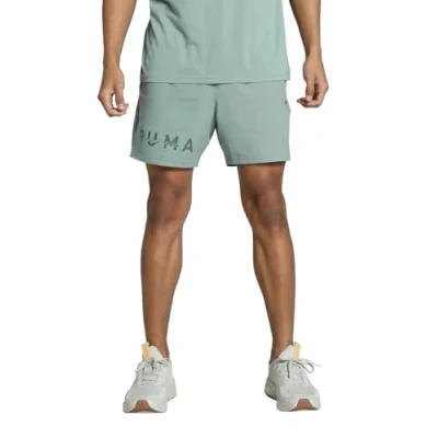 Afbeelding van CLOUDSPUN short voor Heren, Groen, Maat XS PUMA