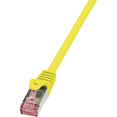 Afbeelding van Logilink Netwerkkabel RJ45 0,25 m Geel