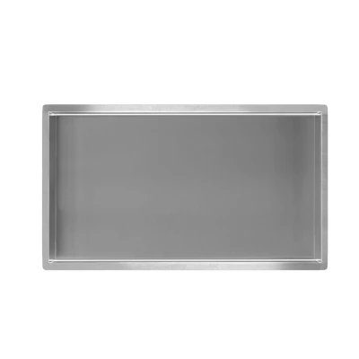 Afbeelding van Wiesbaden inbouwnis 30x60x7cm RVS