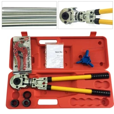 Afbeelding van 16 32 mm 6T TH krimptang voor composietbuis, buigveer, kalibrator, buisschaar, aluminium buiskrimptang, persgereedschap, koperen buis, handkrimptang, composietbuizen,