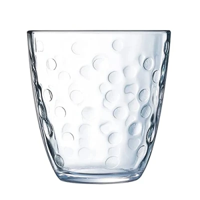 Afbeelding van Luminarc Waterglazen 6 stuks bolletjesmotief glas 250 ml