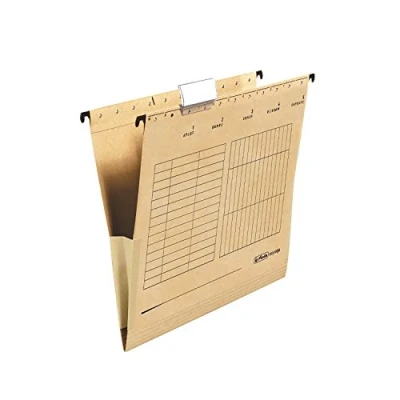 Afbeelding van Herlitz UniReg 10843373 hangende mappen met plooien Pack van 25 bruin (Duitse import)