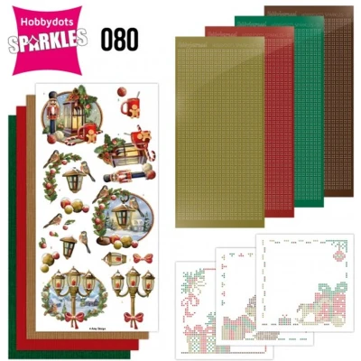 Afbeelding van Sparkles Set 80 Amy Design Christmas Lantern