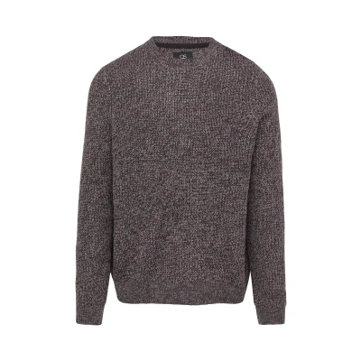 Afbeelding van QS Struktur Trui, Heren, Maat: Large, Schwarz