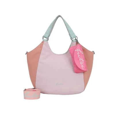 Afbeelding van Fritzi aus Preußen Schoudertas Maxi Limited Sky Shopper Happy Summer Roze